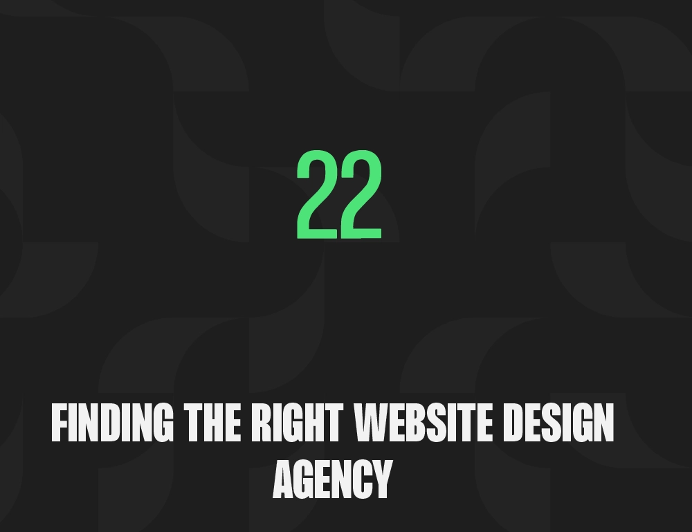 Finding the Right Website Design Agency