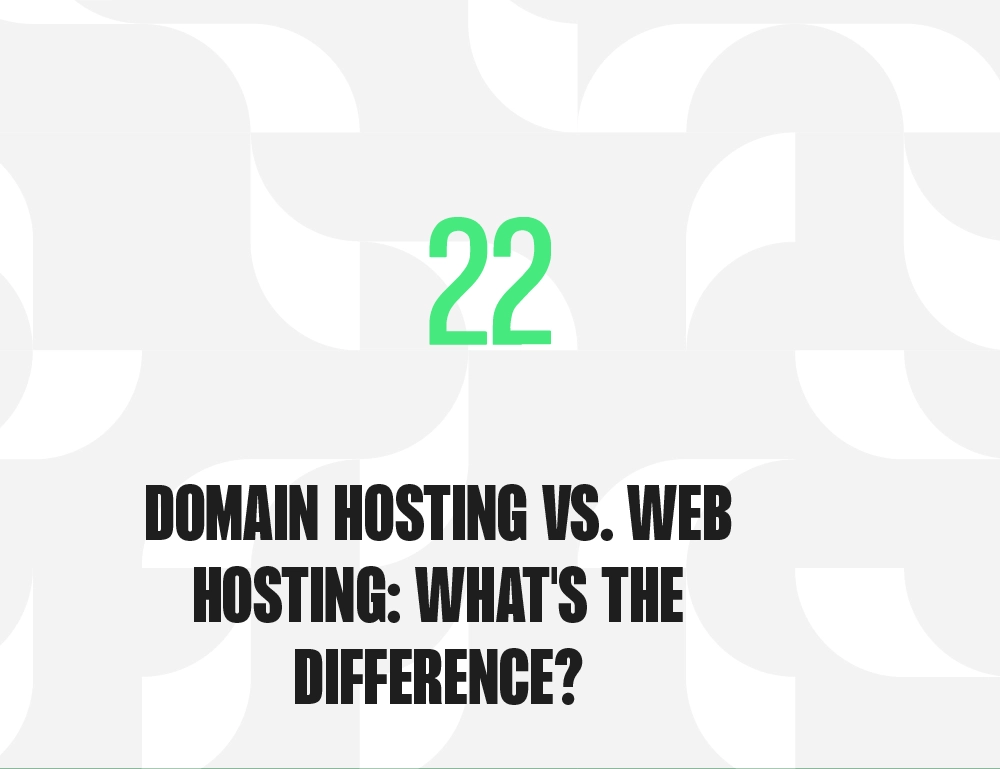 Domain Hosting vs. Web Hosting: What’s the Difference?